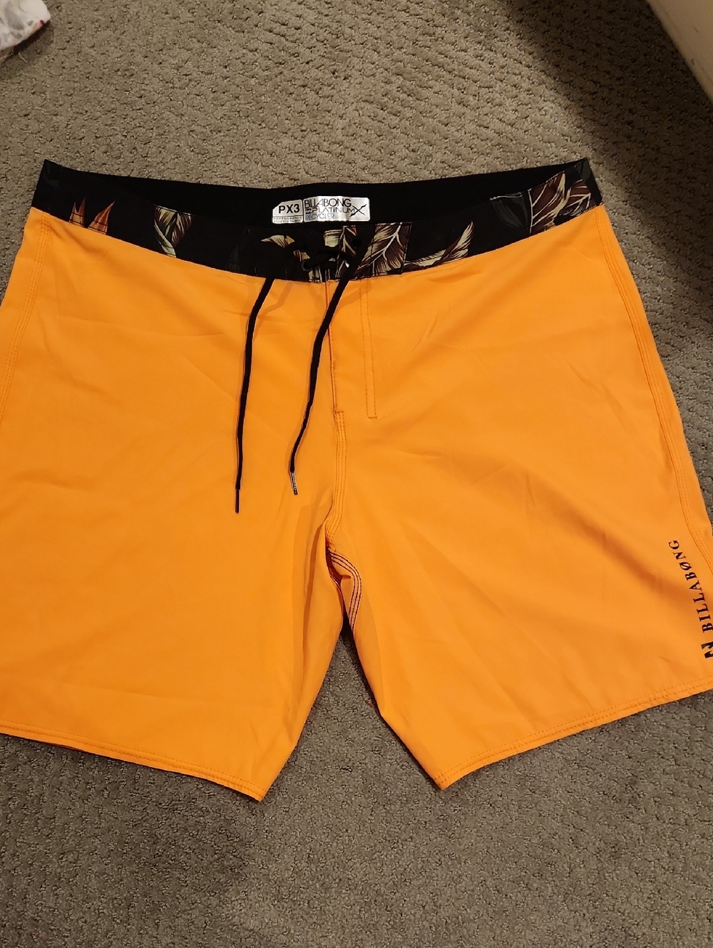 NEW Billabong PX3 Orange Men’s Boardshorts. 40"